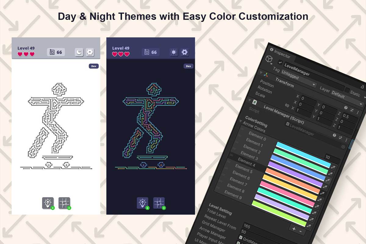 Arrow Escape | Template + Level Editor
