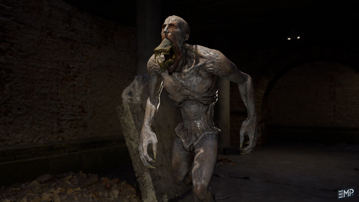 Scary werewolf