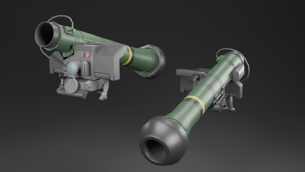 Low poly Grenade Launchers.2
