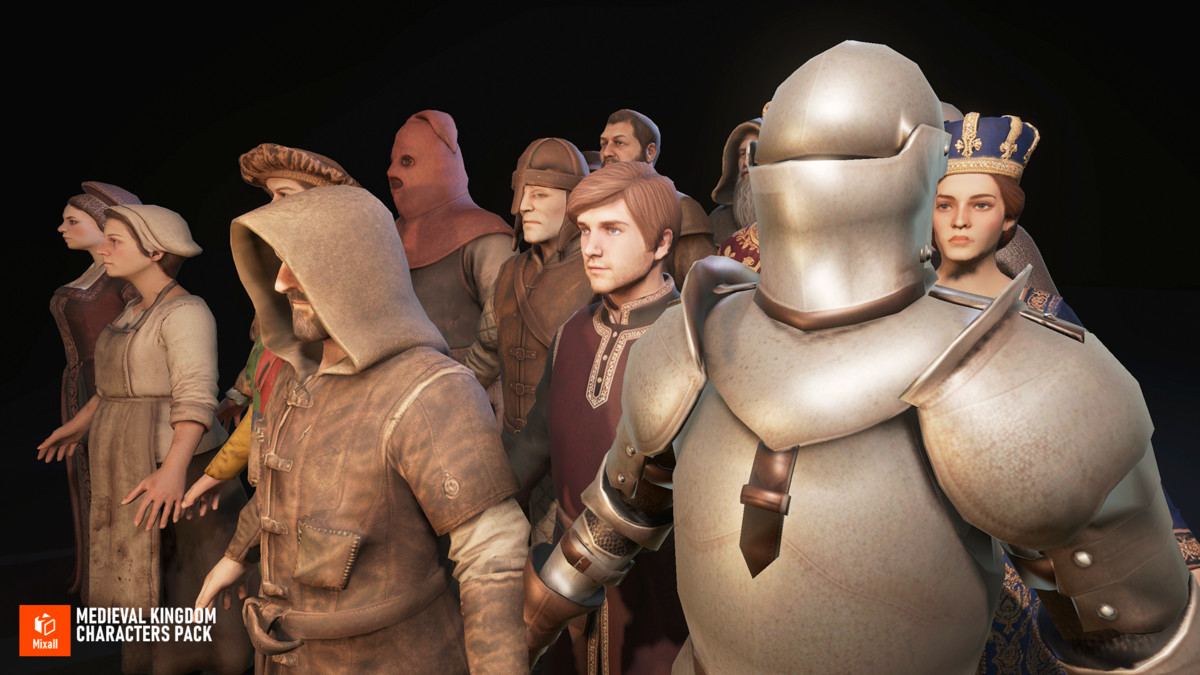 Medieval Kingdom Characters Pack