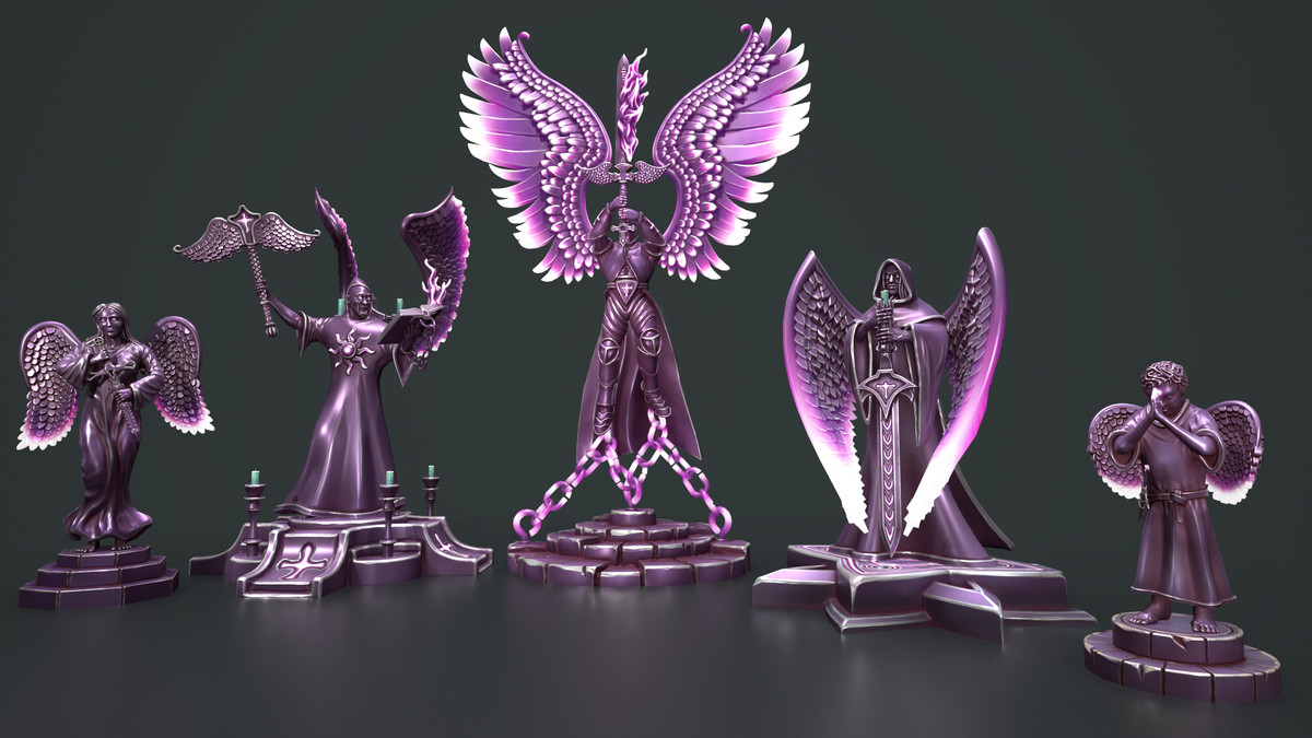 Dark Statues Pack