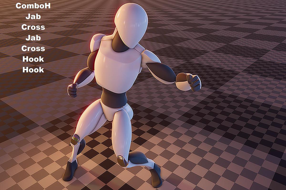 Boxing animation package