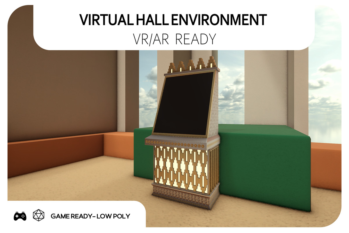 Classic Environment (Darius Palace) – VR/AR Ready