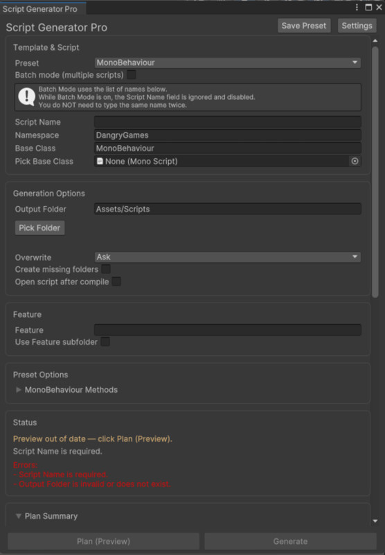 Script Generator Pro