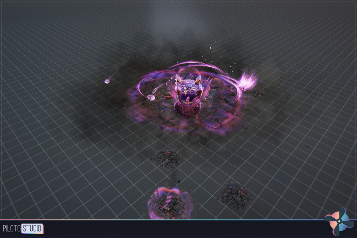 Realistic ARPG Magic Jewels VFX
