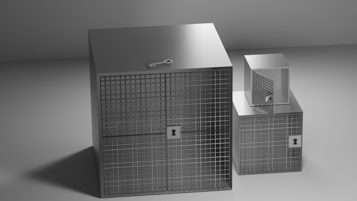 Lockable Containers: Cages