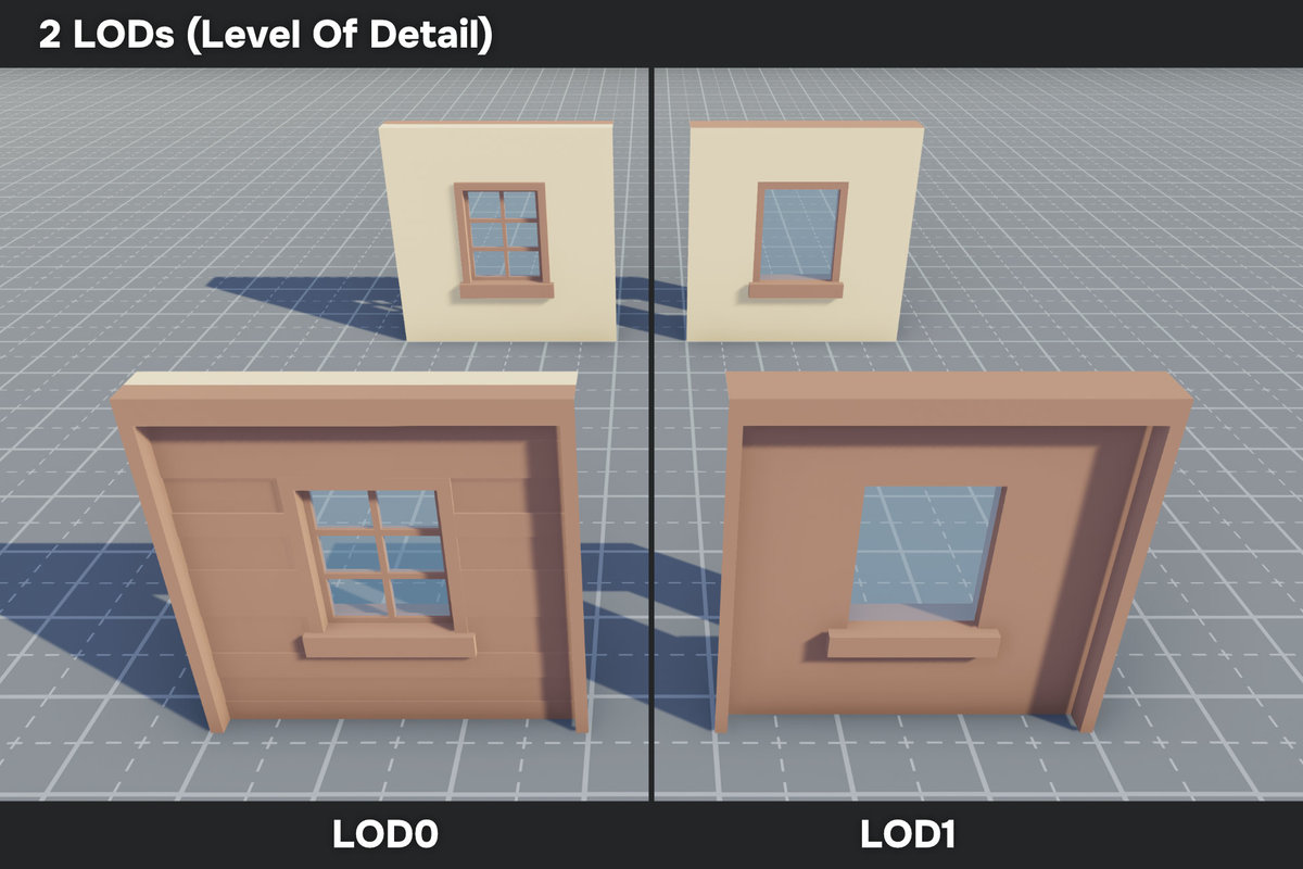 Low Poly Modular Medieval Buildings Pack