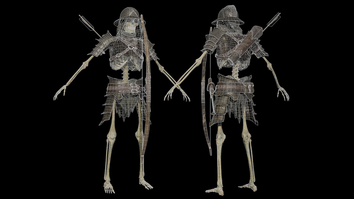 Skeleton Archer Modular