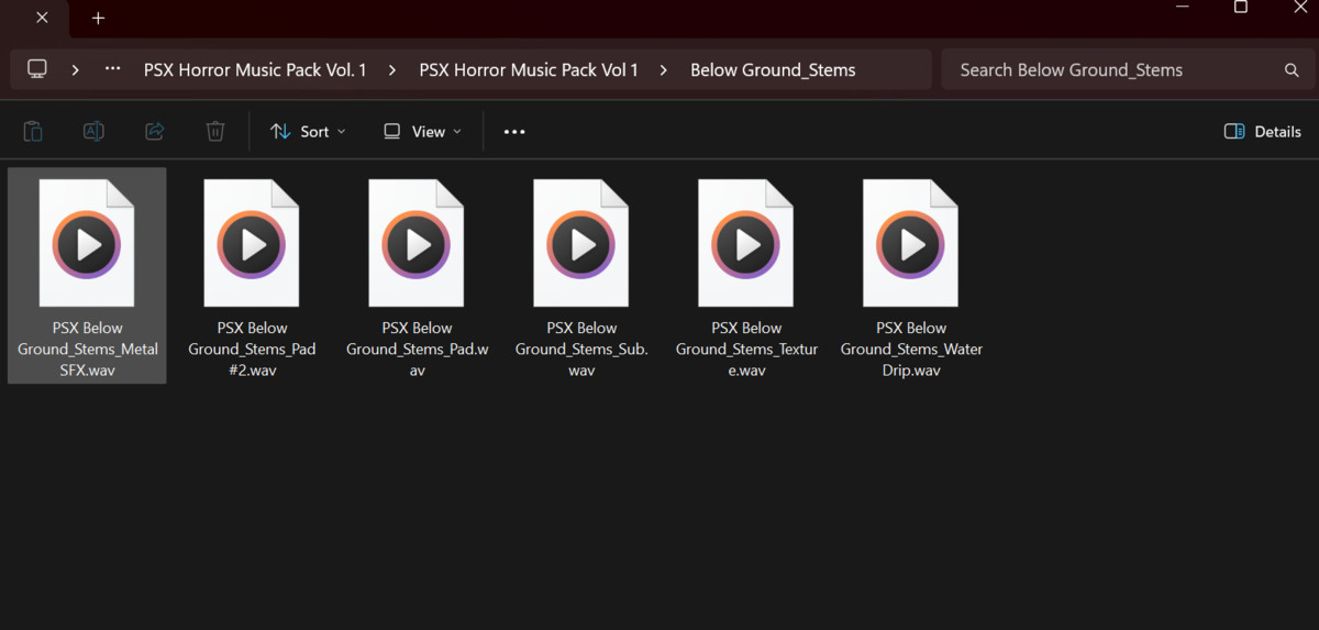 PSX Horror Music Pack Vol 1