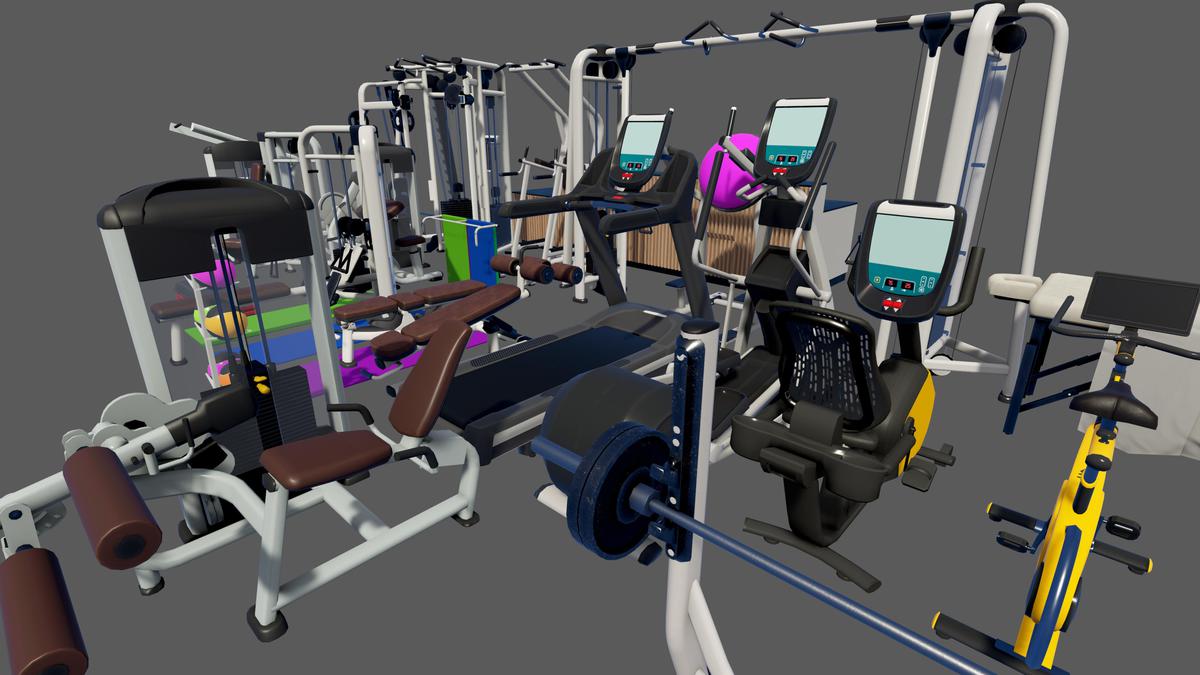 Gym Equipment Pack