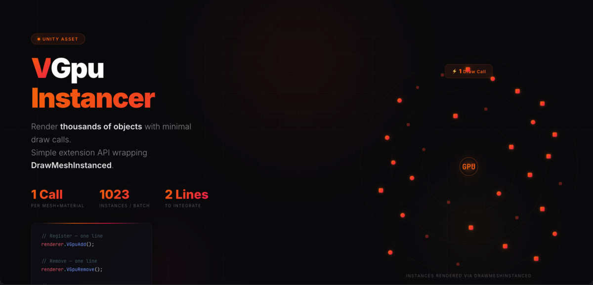 Vi Gpu Instancer - Lightweight GPU Instancing