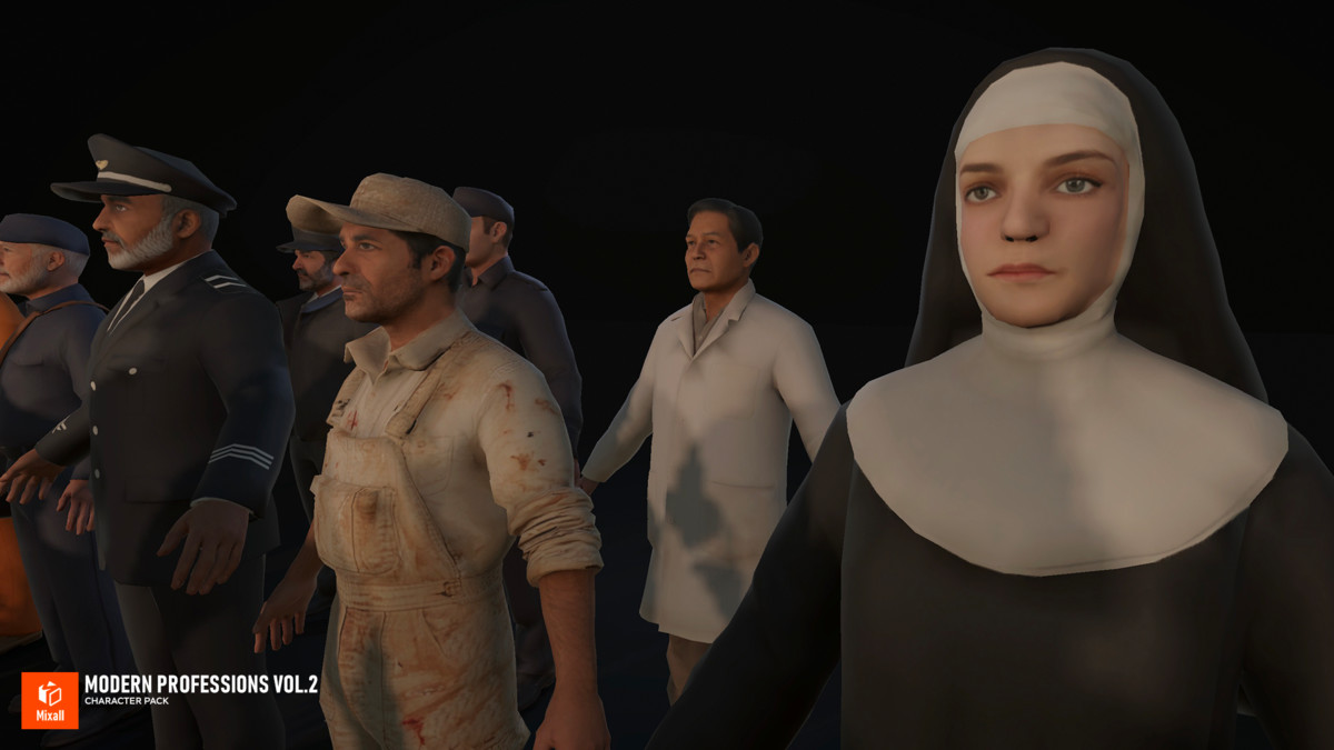 Modern Professions Vol.2 - Character Pack