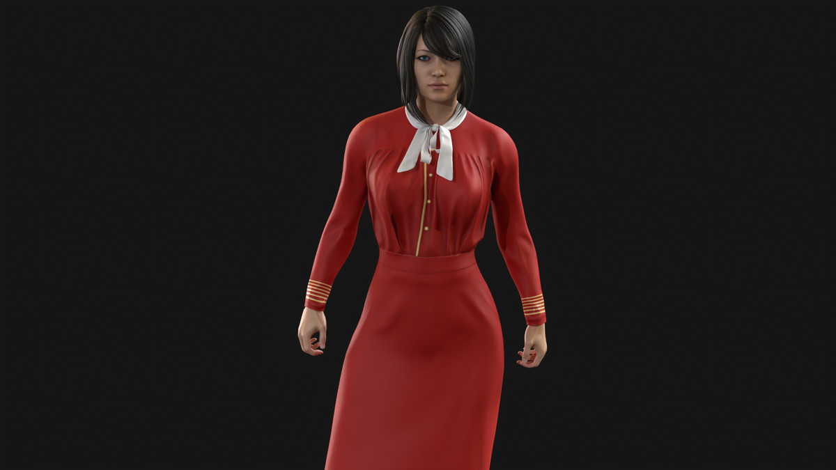 Asian Office girl