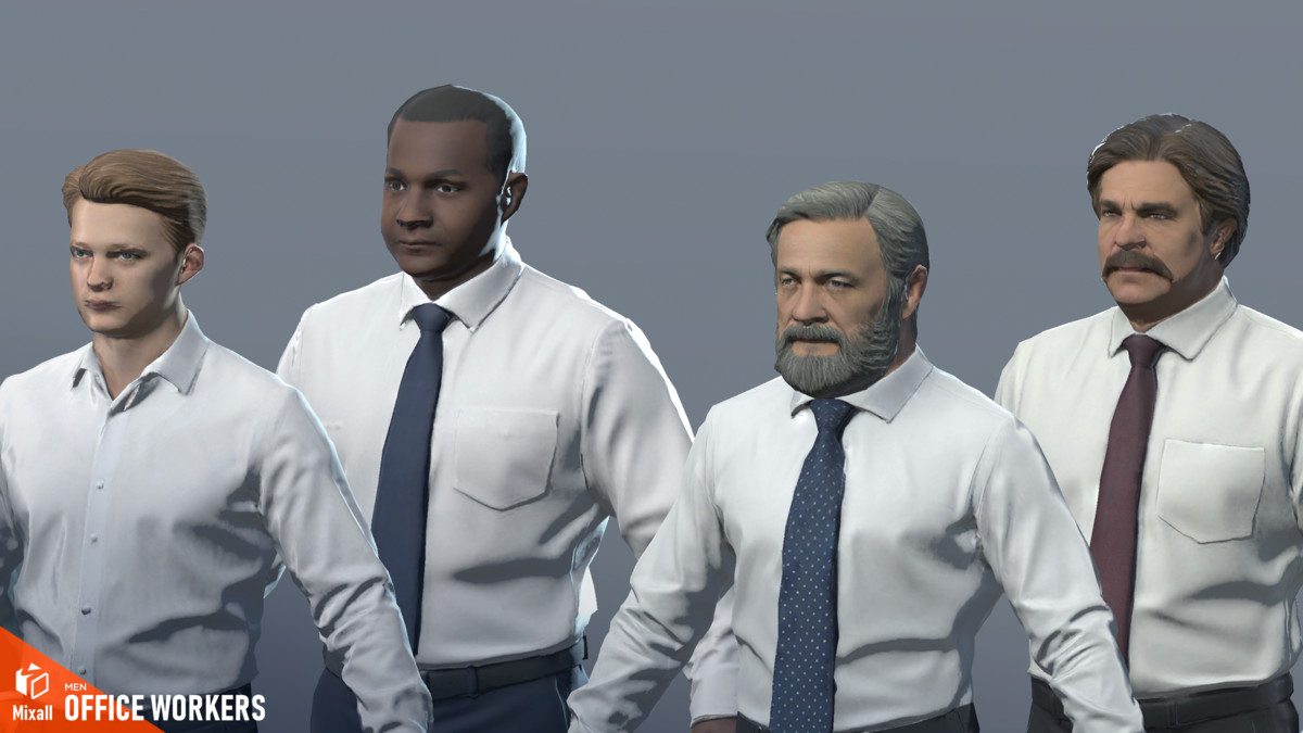 Office workers - city characters pack