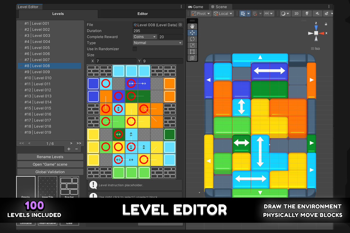 Block Jam | Template + Editor
