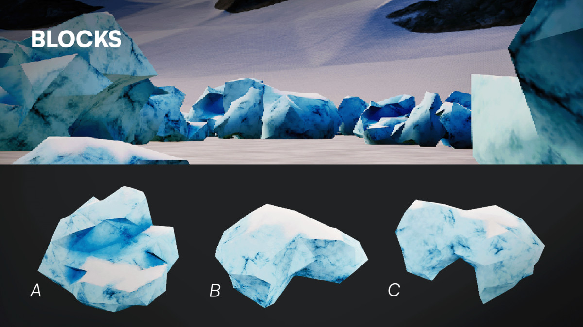 Arctic Landscape Retro