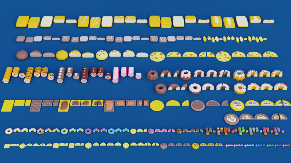 Cartoon Bakery & Pastry Pack 2