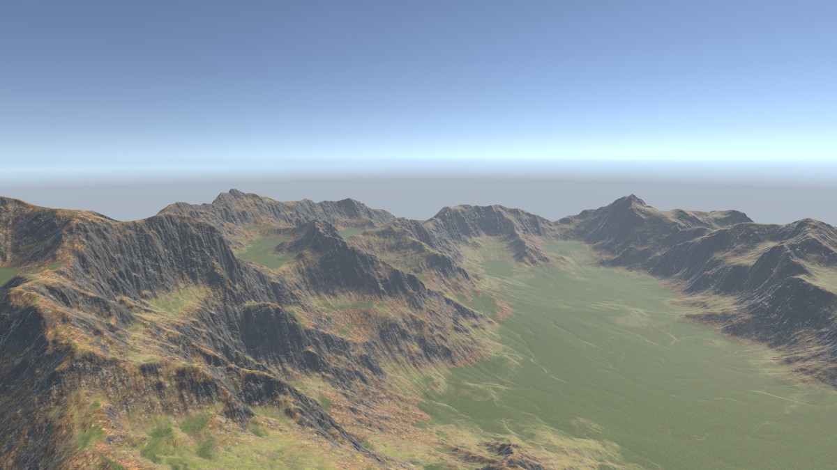 Procedural Mountain Terrains 8K