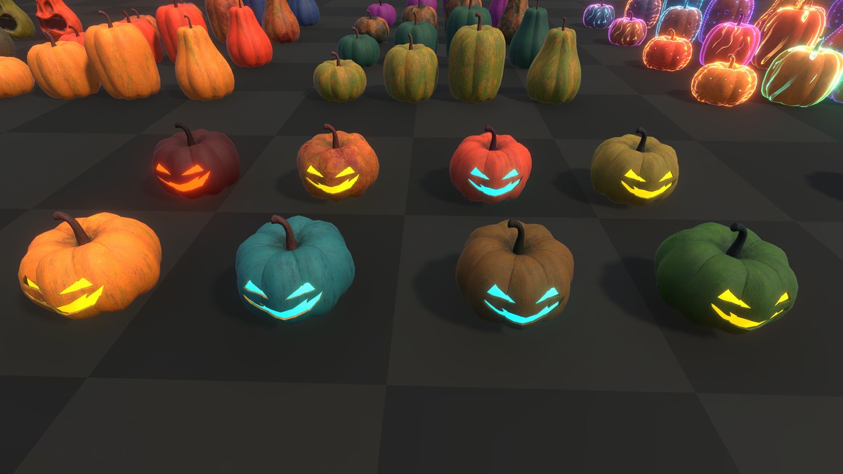 Halloween Pumpkins Fantasy Pack