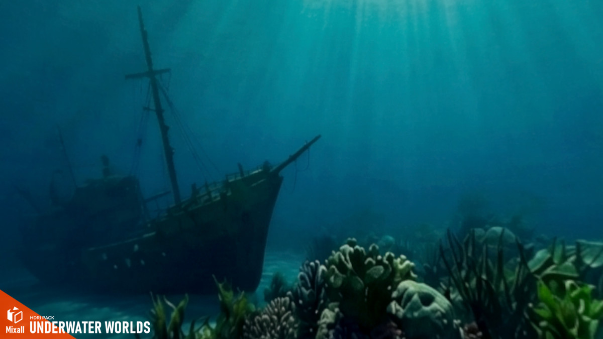 Underwater worlds - HDRI pack