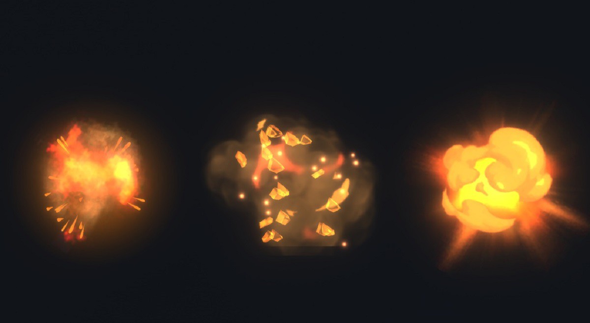 Game VFX - FireSkill Collection(Built-in)