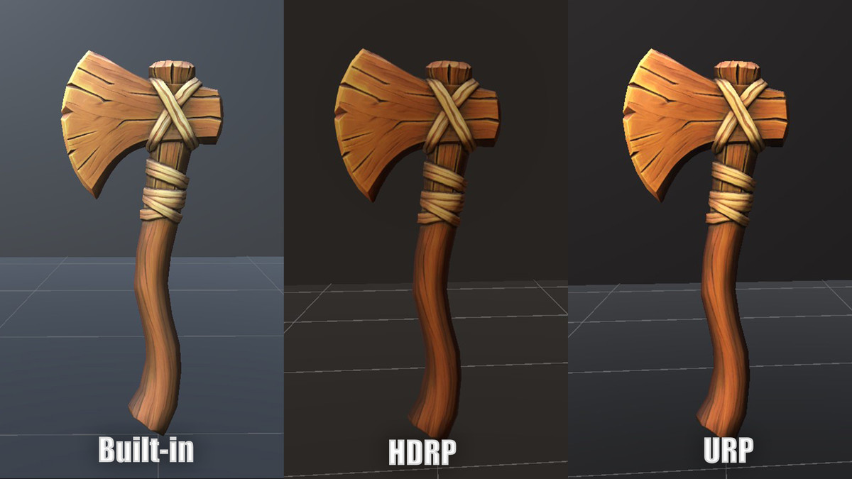 Medieval Axe Set - Game Ready Weapon