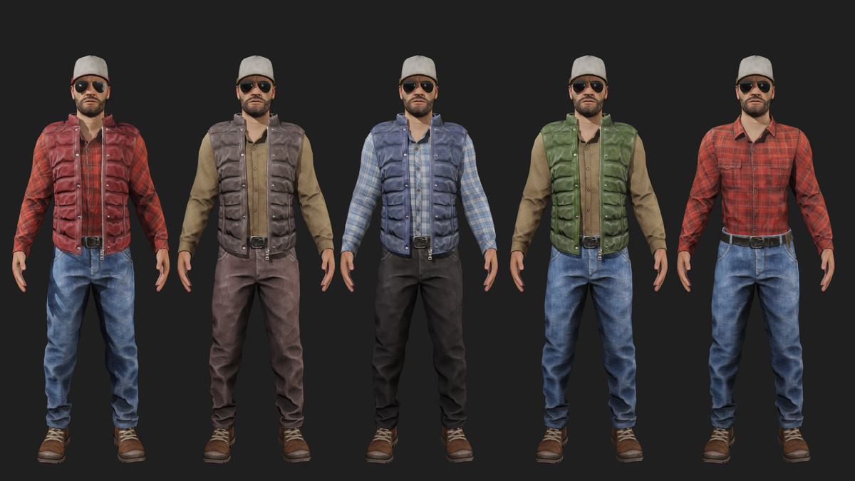 Male 7 - Modular Urban Character