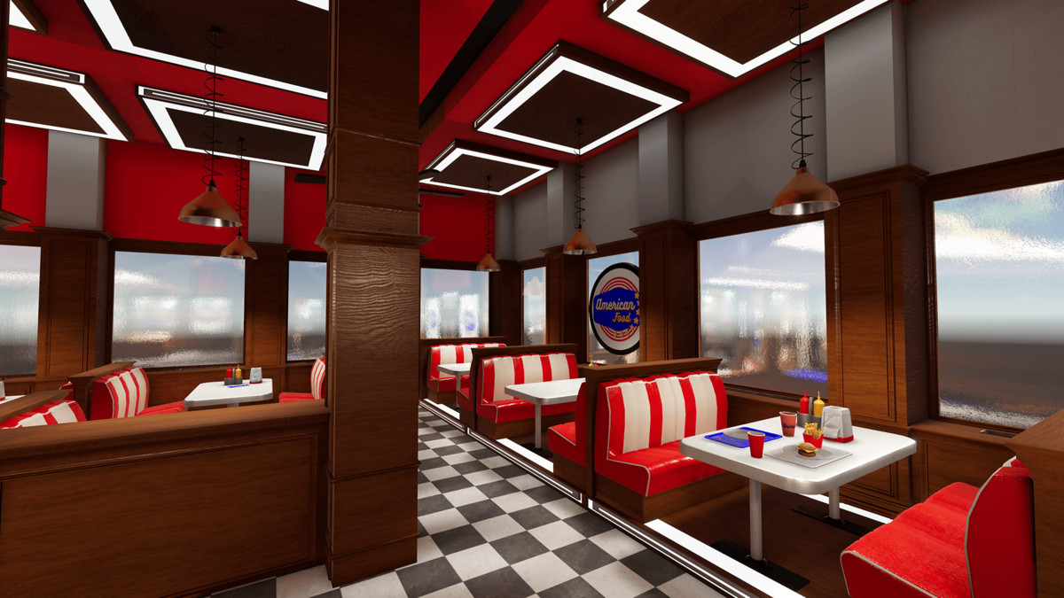 Fast Food - American Diner (URP)