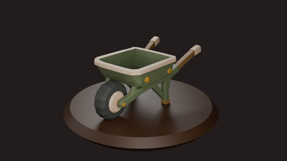 Low Poly Cozy Village Vehicles Pack