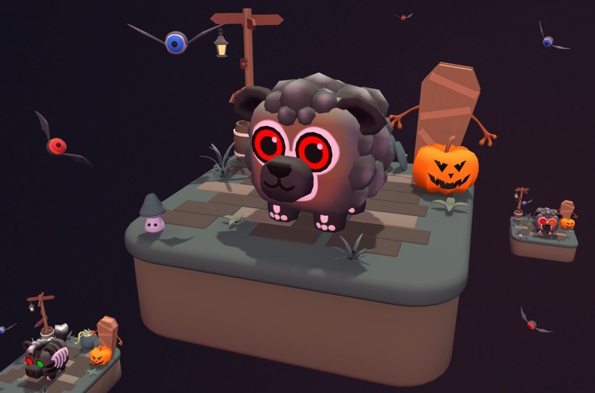 CuteMagic - Cube Animals Pack: Spooky Edition