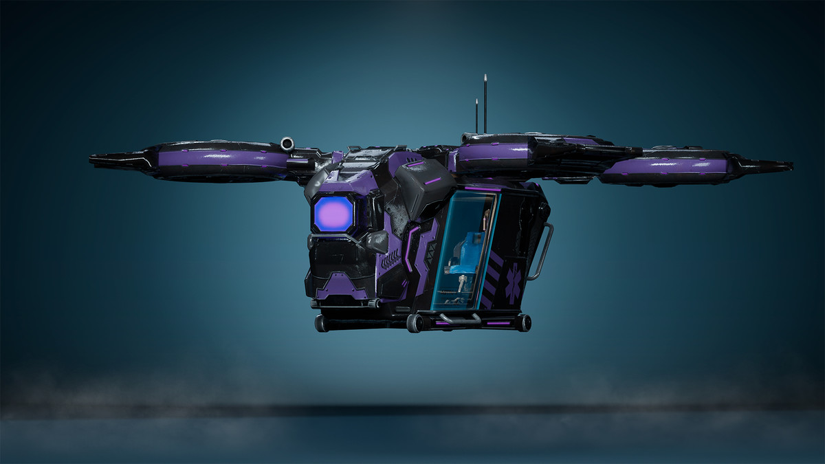 Sci-Fi Medic Helicopter