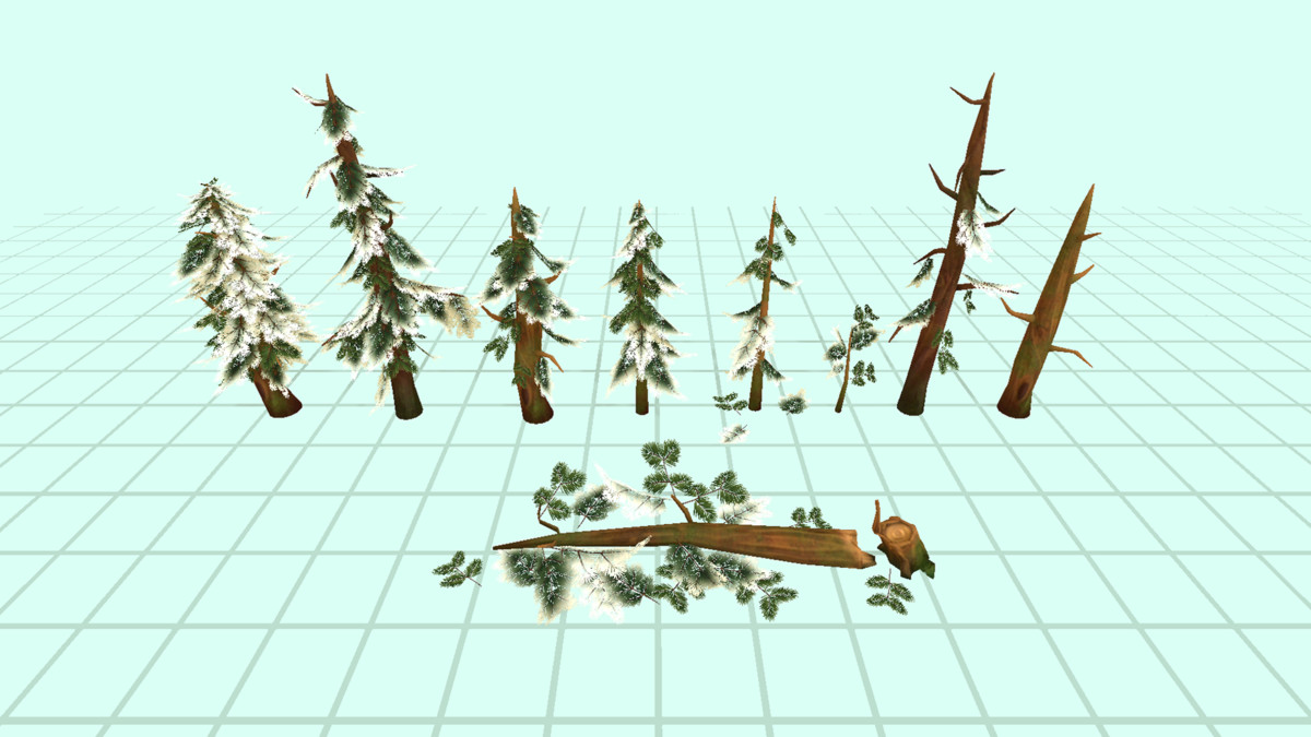 Village Life - Stylized Meadow & Forest Props