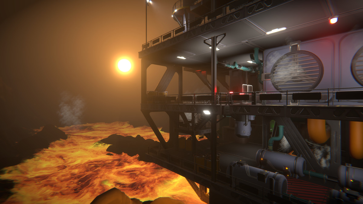 Modular Sci Fi Base Kit-Volcano