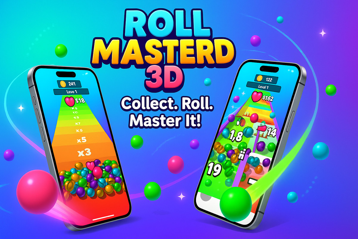 Roll Master 3D - Hyper Causal Mobile Game