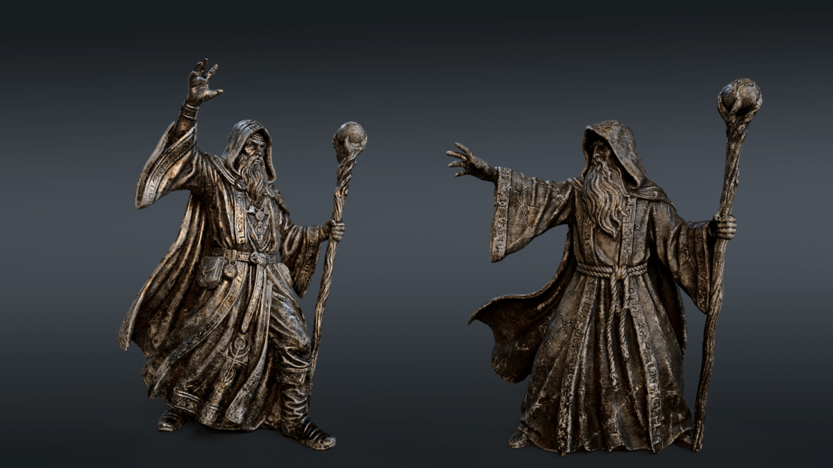 Warrior Statues - Collection (URP)