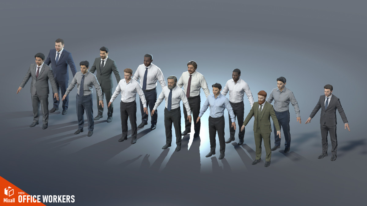 Office workers - city characters pack