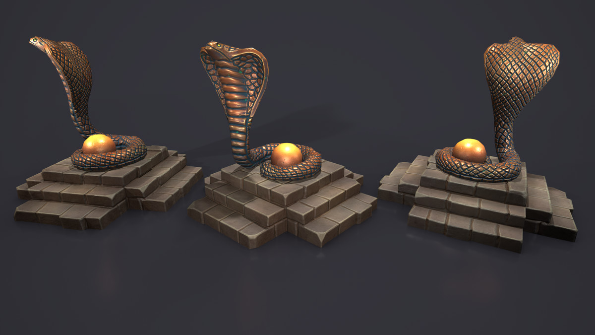Fantasy Statues Pack