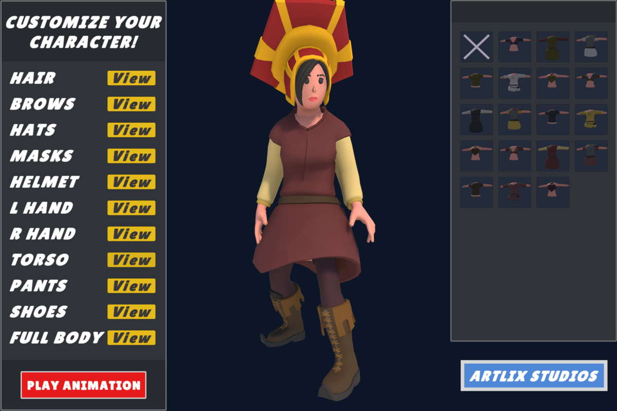 Customizable 3D Fantasy Characters Bundle