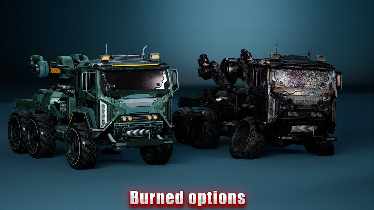 Sci-Fi Transport - Truck