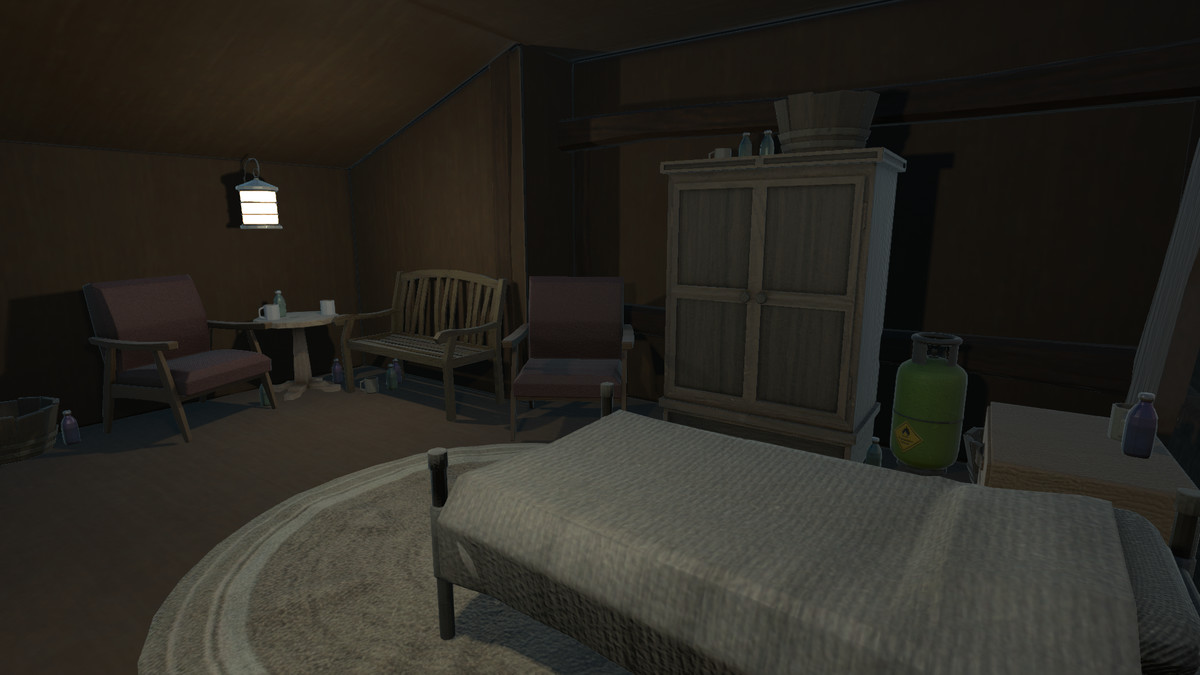 Realistic Beachfront Small Cabin Asset Package