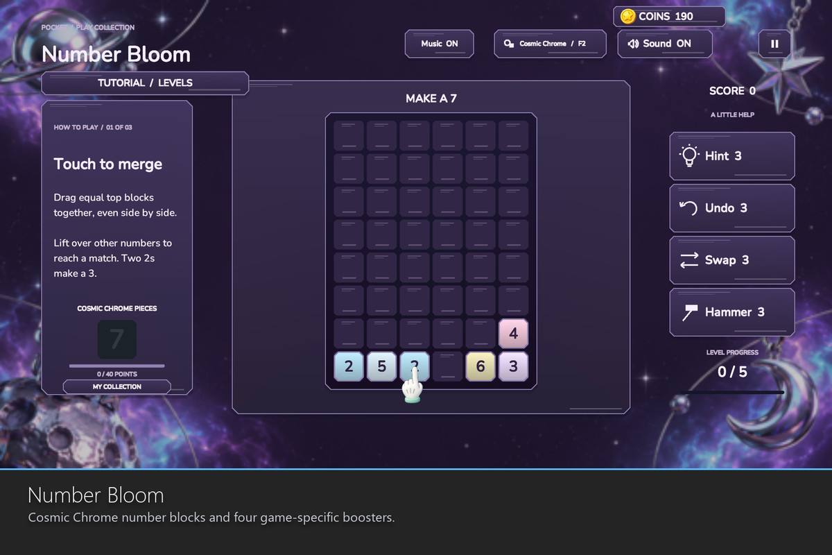 Pocket Puzzle Collection - 5 Games, 20 Themes