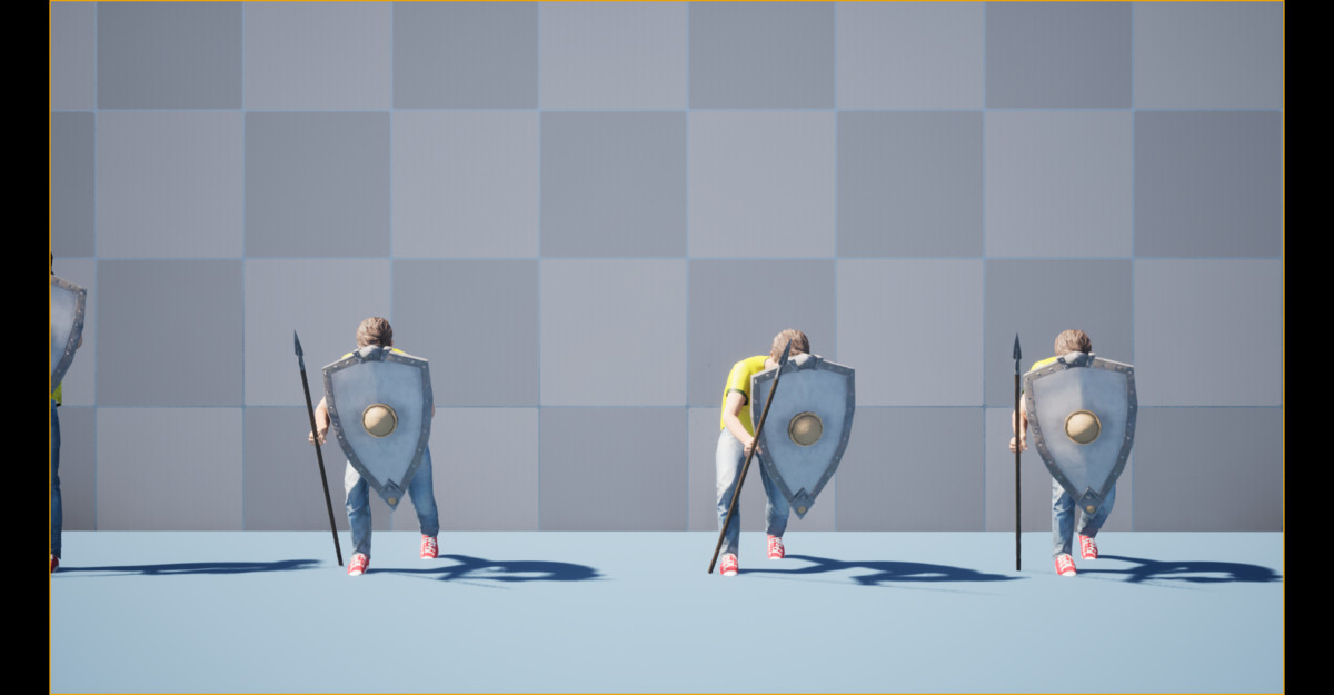 Medieval Castle Guard Animation