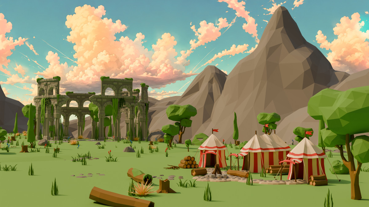 Sunny Meadows - Environment Pack by Soldium