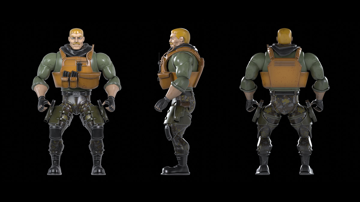 Modular Military & Cyborg Customization System (URP)