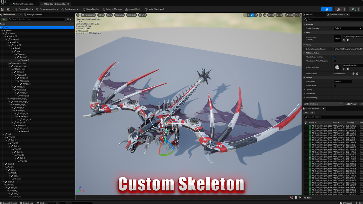 Sci-Fi Dragon Boss