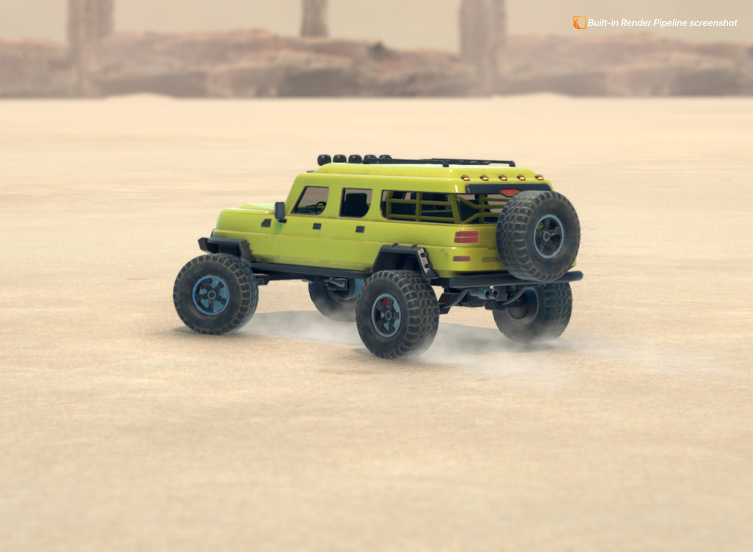 LWB 4x4 - Heavy Duty Off-Road SUV Vehicle Physics