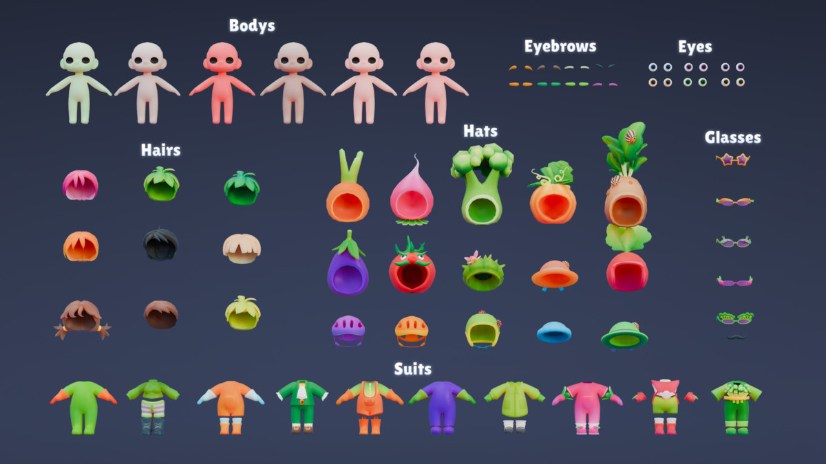 GASTRO: Modular Cars - Vegetables