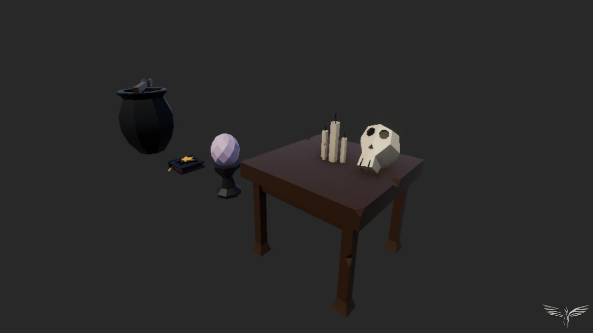 Low-Poly Halloween Ultimate Pack — 60+ Spooky Props