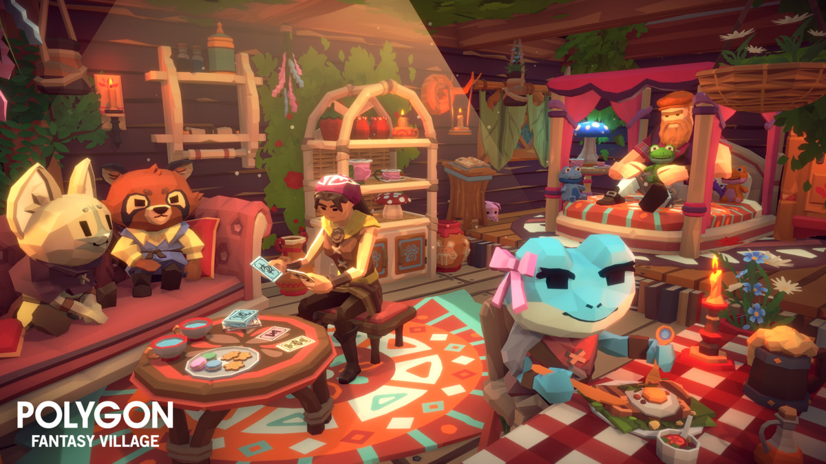 POLYGON - Fantasy Village - Art by Synty, image 9