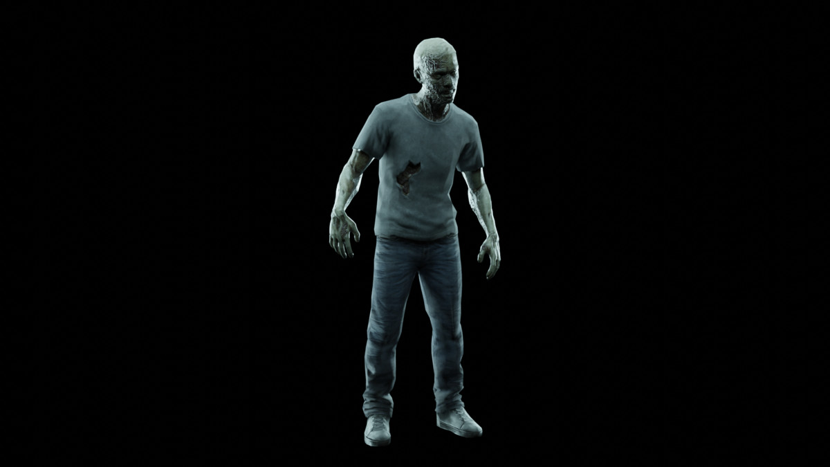 Zombie man